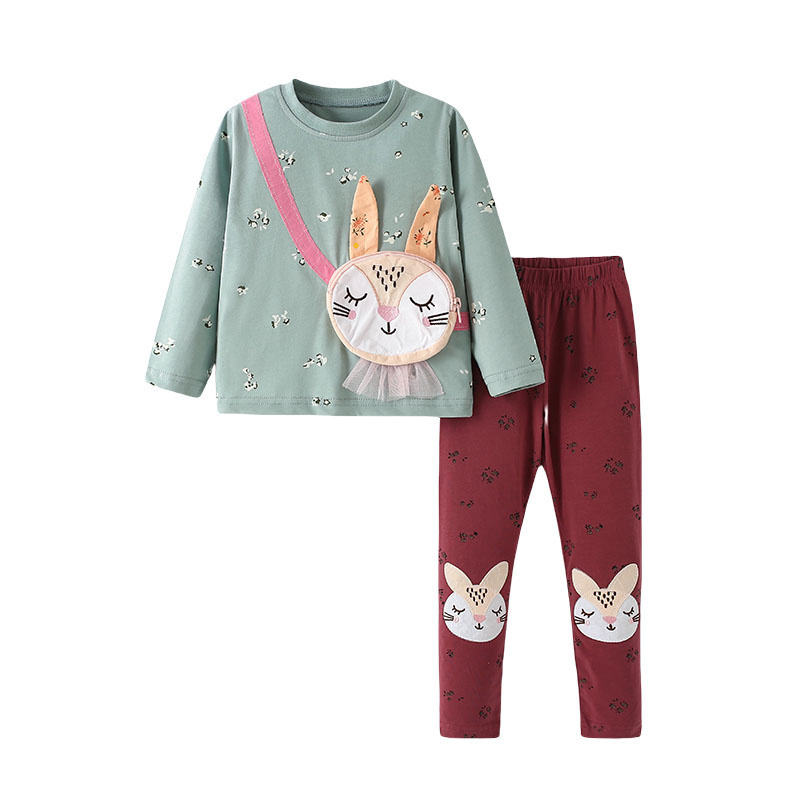 Baby Girl Clothing Zara - ジャンプメーター 2-7T 長袖女の子服セット子供スーツ 2 個トップス +