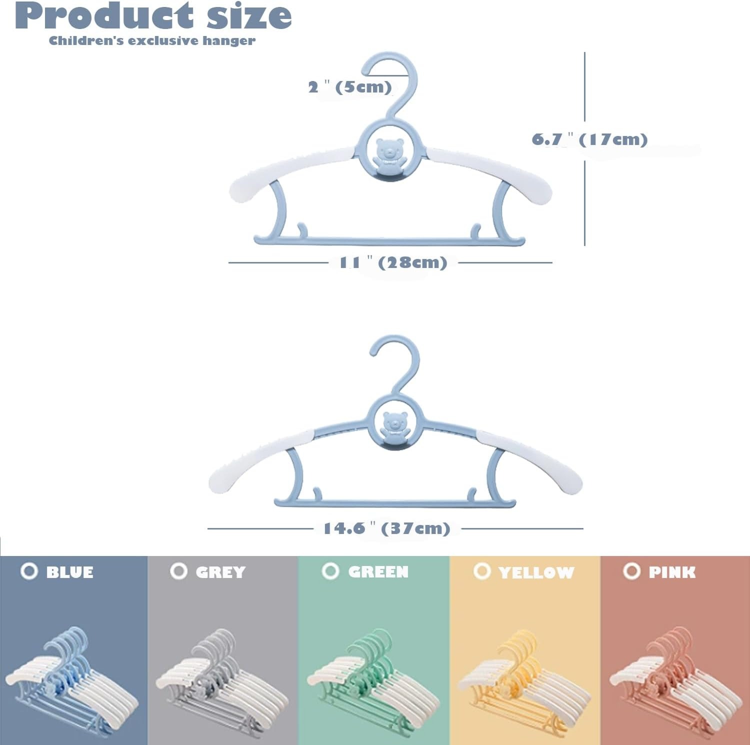 調整可能な滑り止めベビー服ハンガー - 衣料品店や家庭向けの - Baby Clothing Store のレビューと価格