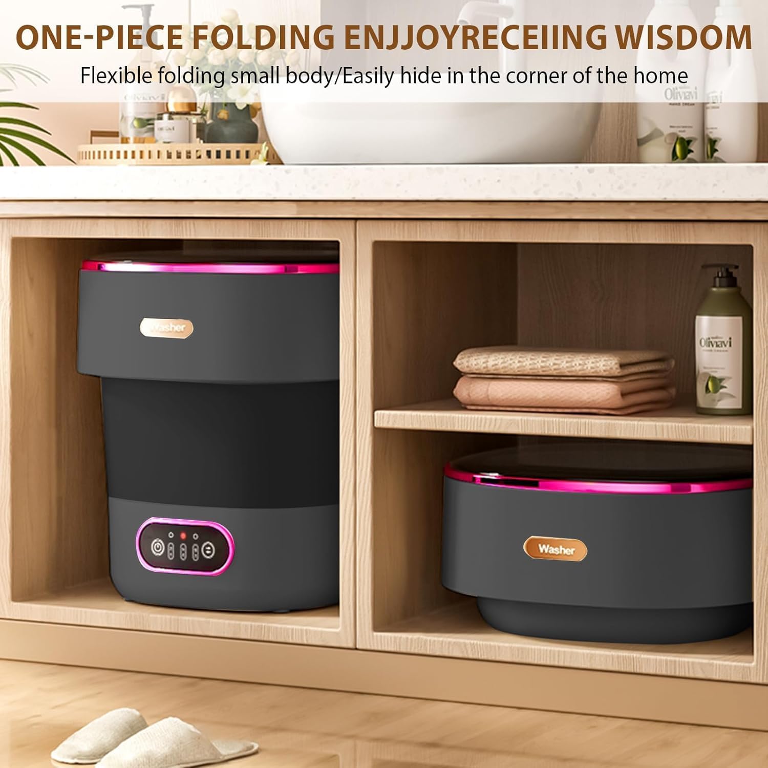 13Lポータブル洗濯機、3つの洗濯モード搭載、ベビー服、下着 - Baby Clothing Washing Machine のレビューと価格