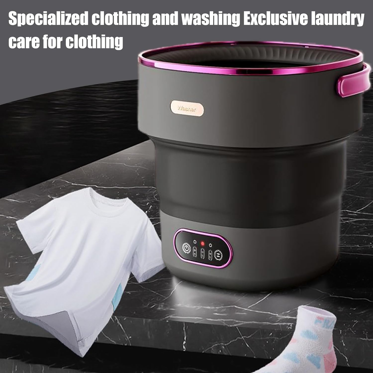 13Lポータブル洗濯機、3つの洗濯モード搭載、ベビー服、下着 - Baby Clothing Washing Machine のレビューと価格