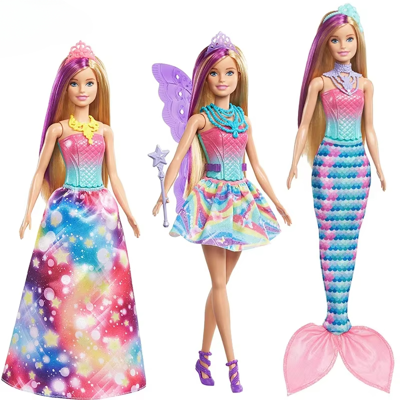 本物のバービー人形おとぎ話ファッションおもちゃ女の子のための - Baby Clothing Gifts のレビューと価格