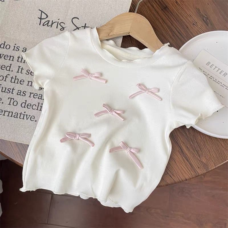 子供服セット リボン半袖トップ + チェック柄ワイドレッグパ - Baby Girl Clothing Zara のレビューと価格