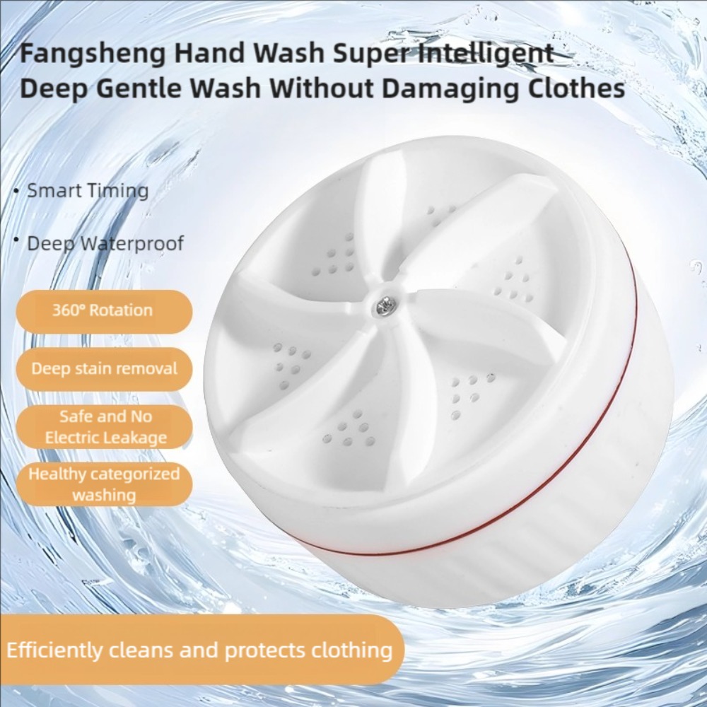 60W ミニ洗濯機ポータブル USB ターボ超音波洗濯機ベビ - Baby Clothing Washing Machine のレビューと価格
