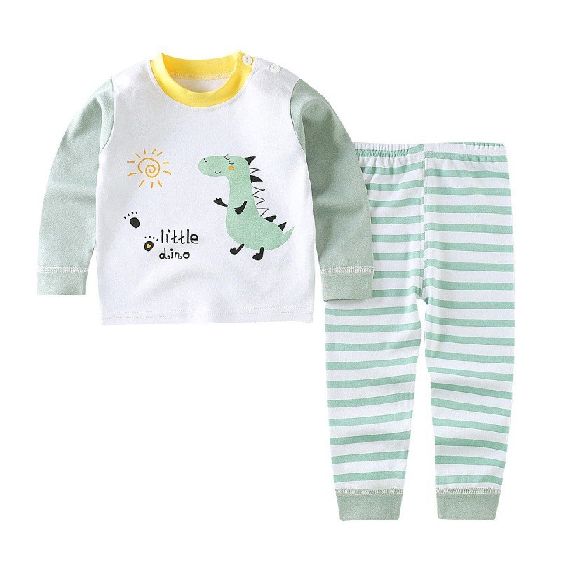 キッズトップス+パンツ2ピース服セット綿パジャマ漫画ゼブラ恐 - Baby Zebra Clothing のレビューと価格