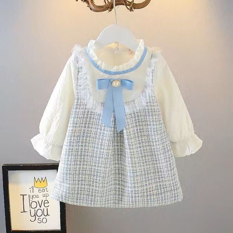 女の子長袖スカートかわいいルーズドレスアウター春の新韓国スタ - Baby Girl Clothing Zara のレビューと価格