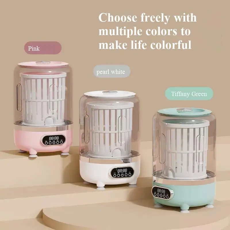 小型ワイヤレス洗濯カップ、脱水機能付きポータブル洗濯機、下着 - Baby Clothing Washing Machine のレビューと価格