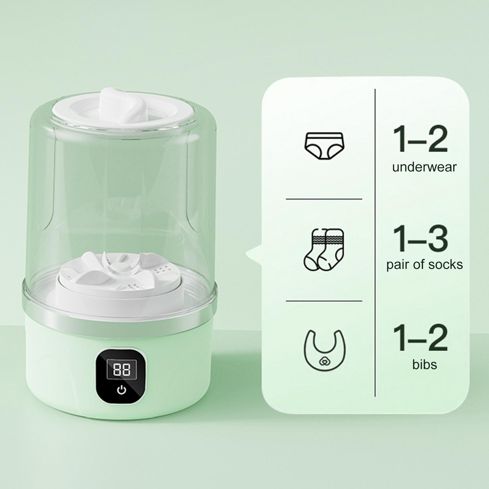 下着洗濯機 ポータブル洗濯機 赤ちゃん服用 衣類洗浄ツール  - Baby Clothing Washing Machine のレビューと価格