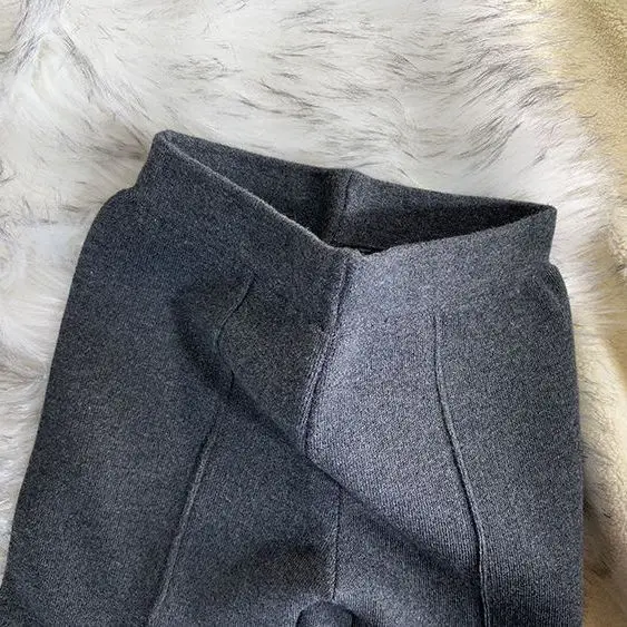秋冬子供の肥厚ニットストレートパンツ女の子カジュアルワイドレ - Baby Girl Clothing Zara のレビューと価格