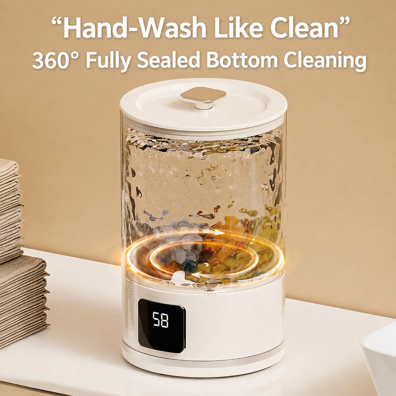 ミニ洗濯機 ポータブル下着洗濯機 ベビー服洗濯機 家庭用 旅 - Baby Clothing Washing Machine のレビューと価格
