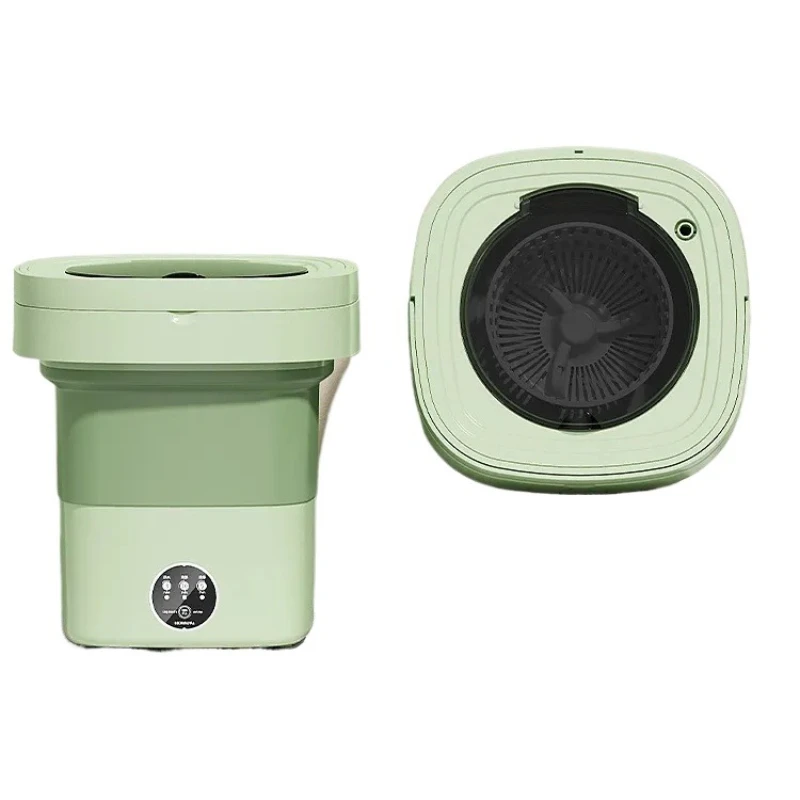 ミニポータブル旅行用洗濯機、ピュアクリーン軽量折りたたみバケ - Baby Clothing Washing Machine のレビューと価格