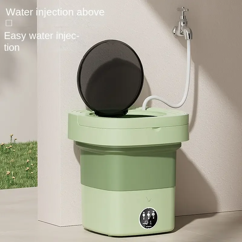 ミニポータブル旅行用洗濯機、ピュアクリーン軽量折りたたみバケ - Baby Clothing Washing Machine のレビューと価格