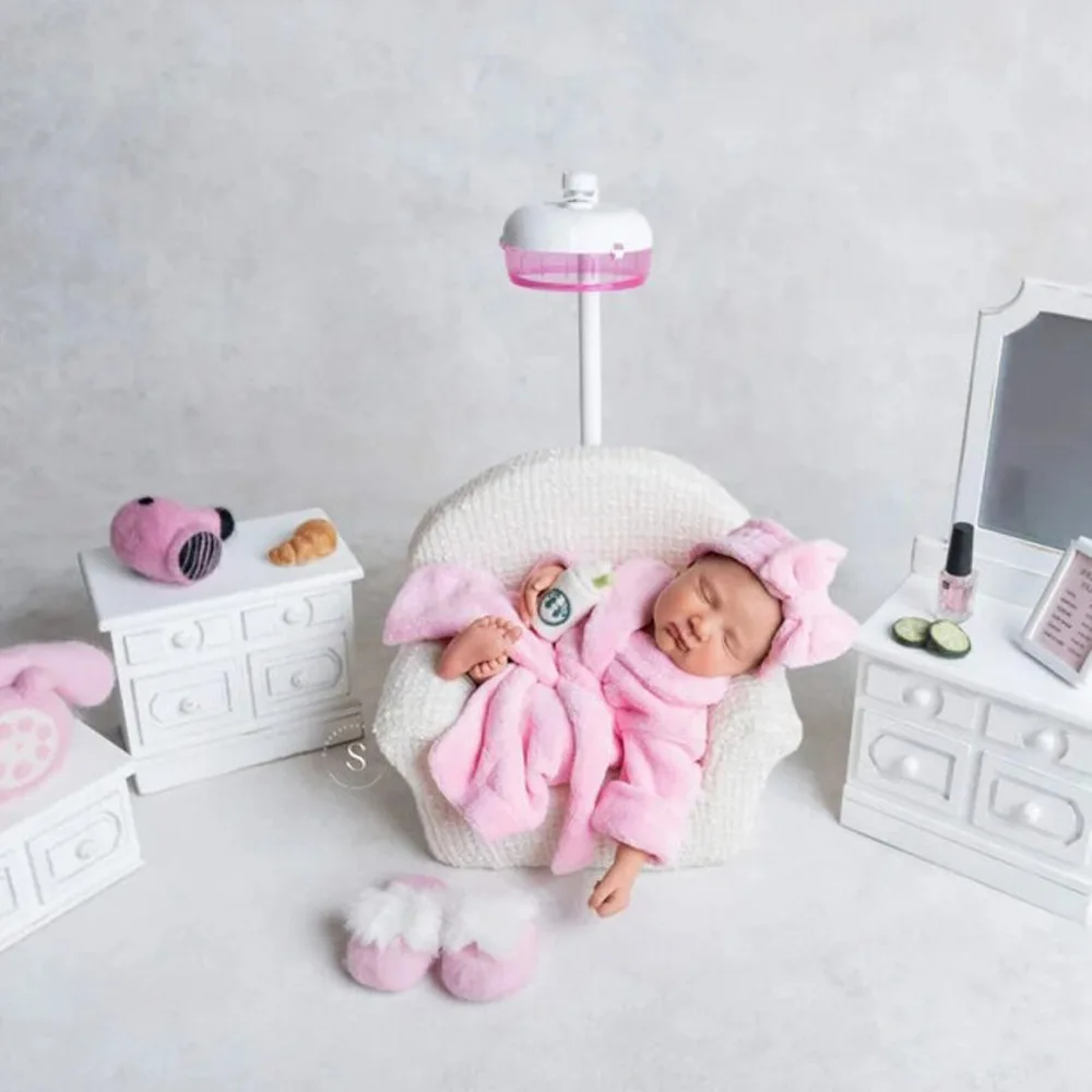 新生児の写真撮影プロップソフトフリーススカーフバスローブスリ - Baby Clothing Newborn のレビューと価格