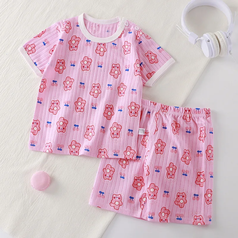 ニューキッズボーイズガールズ夏服セット子供かわいい漫画プリン - Baby Girl Clothing Zara のレビューと価格