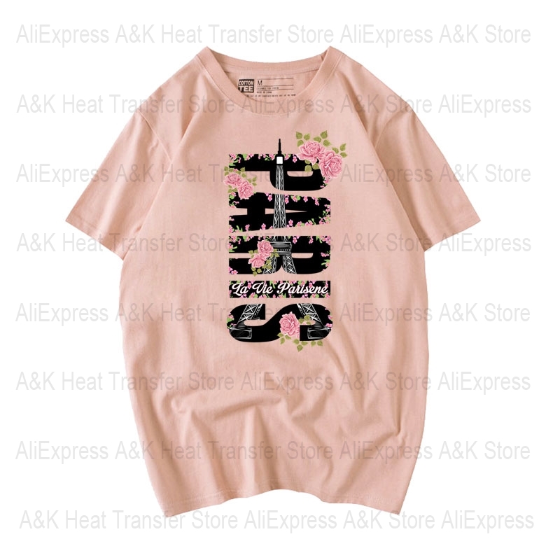 パリ文字アイロン転写シール（衣類用）、ベビー服用花柄パッチ、 - Baby Clothing Paris のレビューと価格